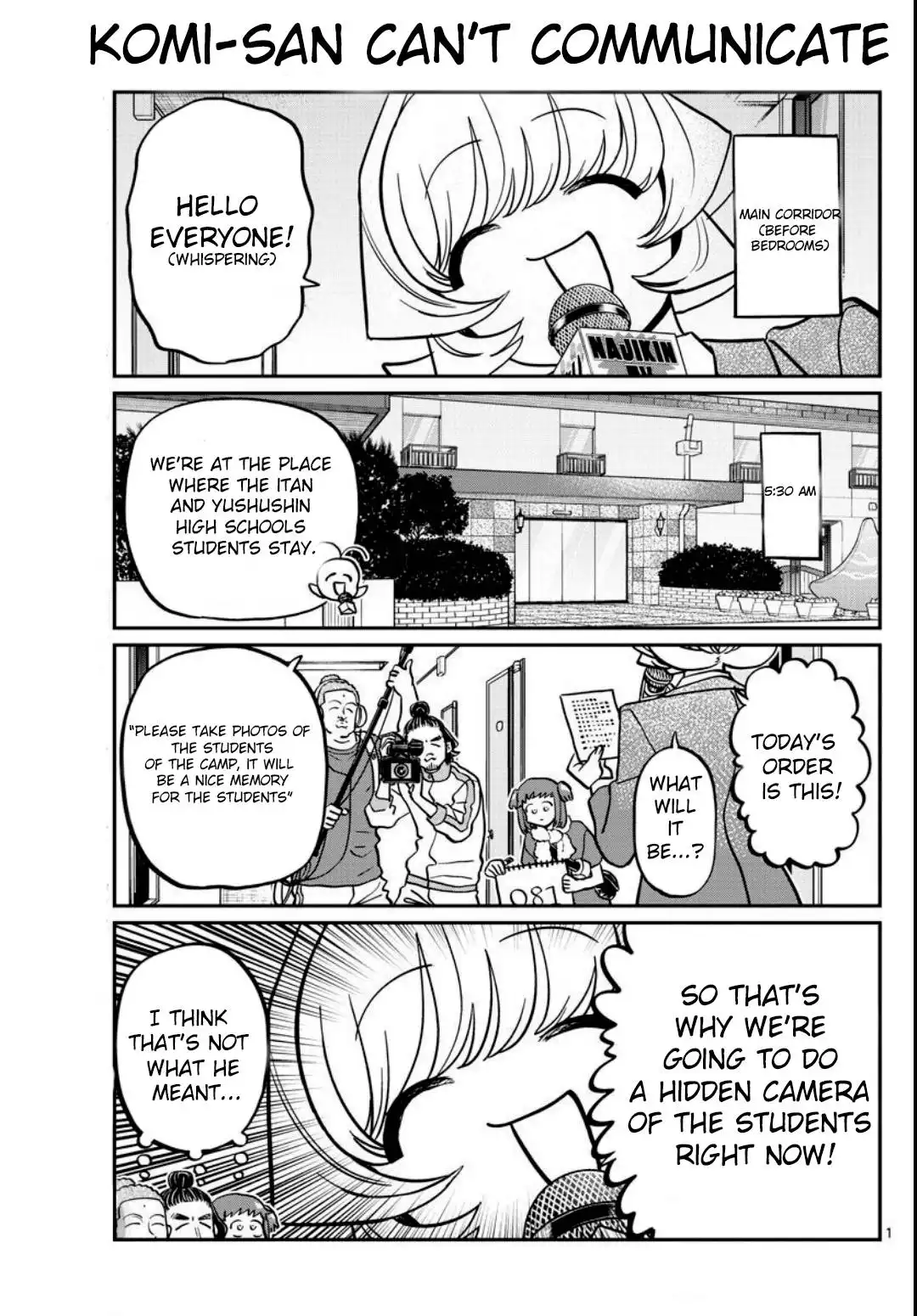 Komi-san wa Komyushou Desu Chapter 385 1